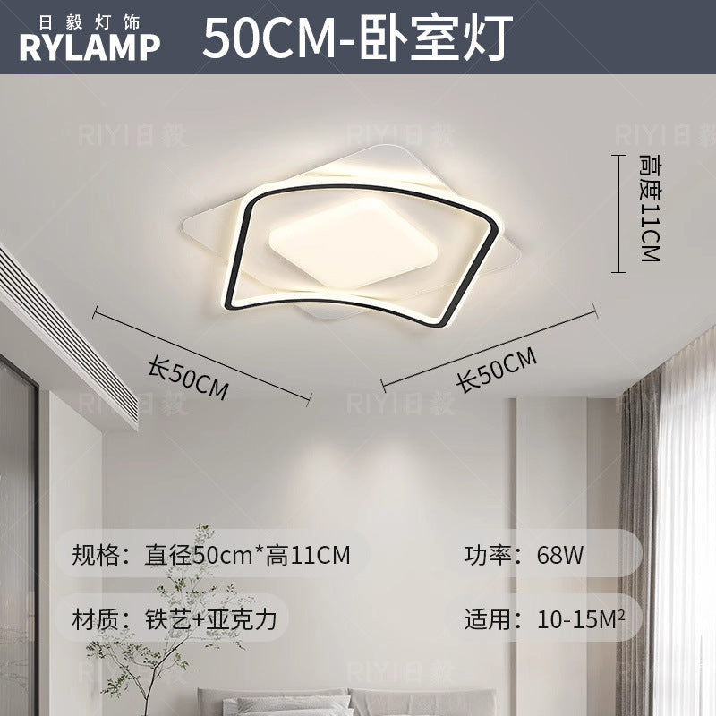 Living room ceiling light cream wind living room main light bedroom light Zhongshan lighting package simple home decoration lighting whole house