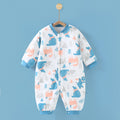 Baby clothes autumn and winter quilted warm cotton clothes newborn rompers pure cotton onesies baby thickened stylish winter outfits
