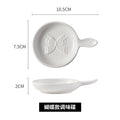 Ceramic tableware cartoon seasoning dipping dish for home bowls and chopsticks creative sauce hotel cute side dishes soy sauce wholesale