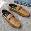 Men's loafers: new 2025 slip-ons, korean style trendy soft sole casual leather shoes, british style men's footwear
