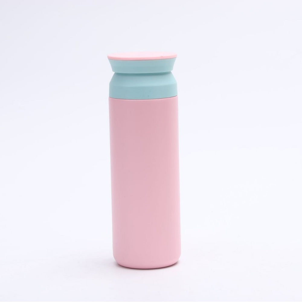 304 japanese style thermos cup casual frosted stainless steel student water cup 17oz tea and water separation cold cup