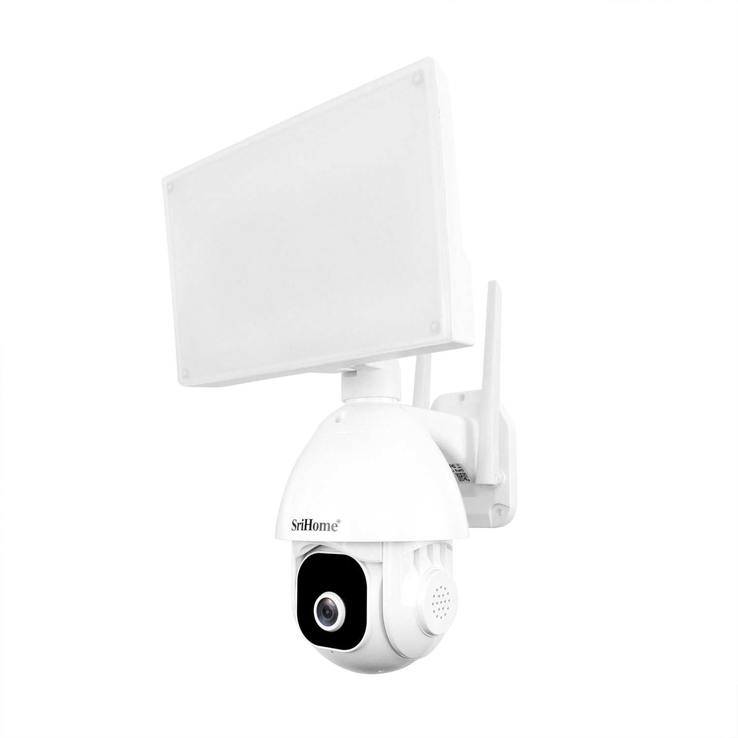 5 million high definition garden light ball machine 5G dual-band WiFi remote monitoring AI intelligent camera outdoor fill light