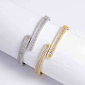 Influencer-approved, high-end gemstone bracelet: artisan-style micro-paved zirconia, premium quality, unique design, full diamond bracelet