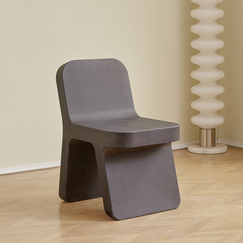 Backrest chair nordic casual chair stool casual modern for home small apartment thickened dining chair high backrest