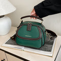 Small women's handbag 2025 new fashion soft leather ladies' tote crossbody bag versatile middle-aged mom shoulder bag