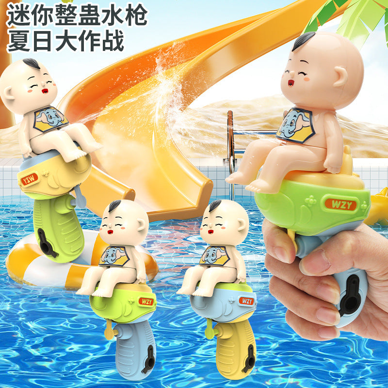 Tiktok viral prank water gun - fun press-button water gun for kids - summer water play, beach, bath, and toy for boys