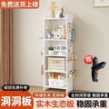 Solid wood bookcase, multi-tier book storage shelf, dustproof kindergarten bookshelf, children's student bookshelf, small storage rack