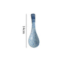 Creative kitchen ceramic tableware small spoon japanese retro cute high-value household spoon soup spoon rice spoon