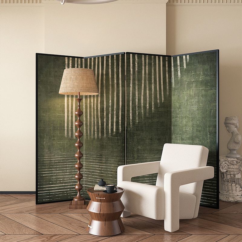Screen partition living room folding mobile entrance facing the door modern simple bedroom entrance blocking light luxury high-end