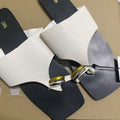Za2025 women's herringbone sandals, new 2025 metal flat sandals, women's summer outdoor wear, vacation style roman sandals