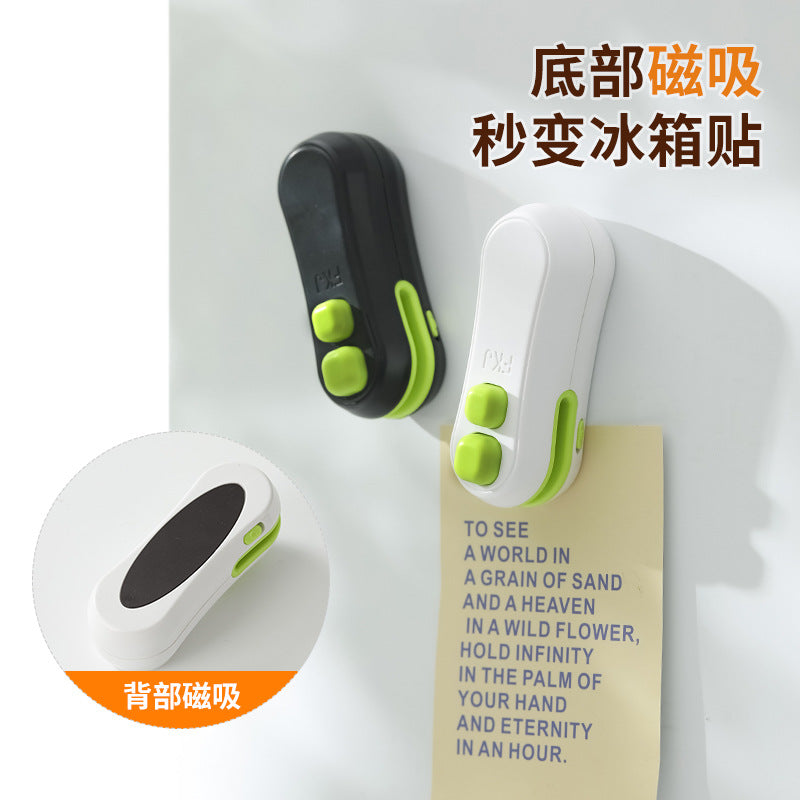 Big mouth monster snack sealing machine for home sealer mini sealing machine hand press plastic sealing machine plastic bag sealing