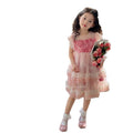 Girls' dress  summer new fashionable princess dress baby girl summer dress baby cake dress 6y114