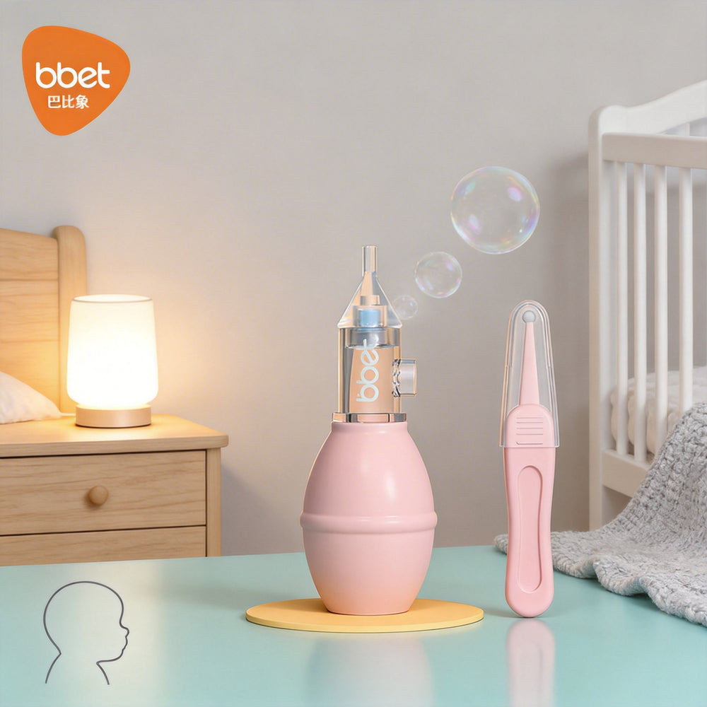 Baby manual pump silicone nasal aspirator baby snot cleaner hand pressure nasal aspirator newborn nasal aspirator