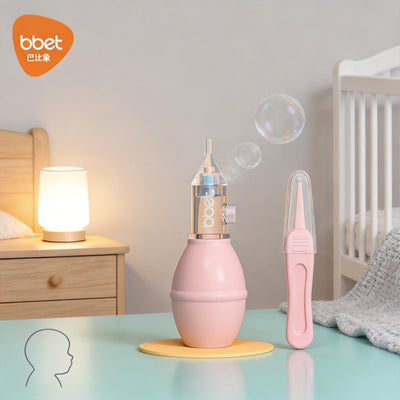 Baby manual pump silicone nasal aspirator baby snot cleaner hand pressure nasal aspirator newborn nasal aspirator