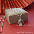 new arrivalretro halloween women's pendant skull necklace christmas gift