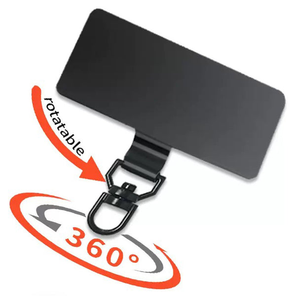 Stainless steel mobile phone gasket fixing card mobile phone lanyard card sticker mobile phone charging port fixing piece card reinforcement