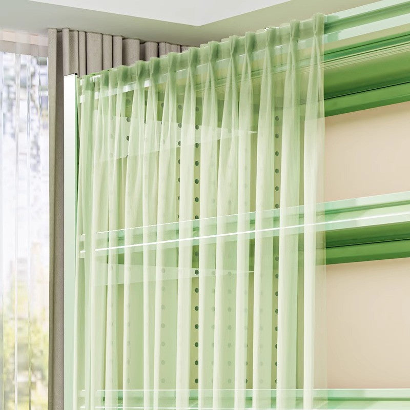 Floor stand, shoe rack accessories, dust-proof curtain, gauze curtain, for home shelf, wardrobe, punch-free simple dust-proof cover