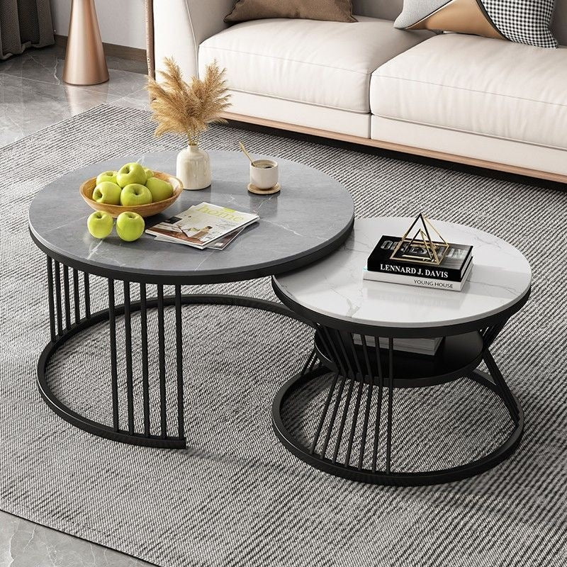 Popular coffee table living room small apartment accessible luxury modern casualfor home pandora mother-in-law rock slab small coffee table