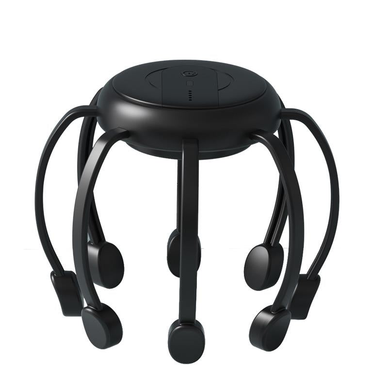 Electric octopus scalp massager - full automatic head, neck & scalp relief for tension headaches & sinus congestion