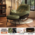 New arrival balcony chair rocking recliner casualfor home adult lazy sofa chair eggshell sleeping single rocking chair