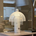 Italian fendi casa marble table lamp - designer style bedroom bedside lamp - living room high-end ambiance light