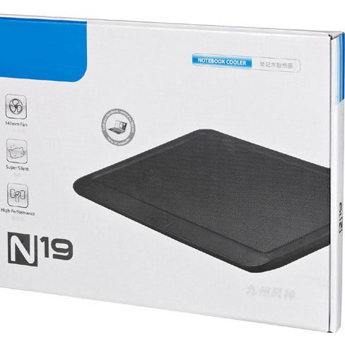 N19 notebook radiator fan 14 inches, computer cooling base pad, bracket, plate