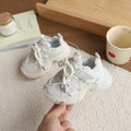 Vancahao kids' fashion chunky sneakers -  spring/autumn new collection - lightweight casual running shoes for girls - versatile athletic shoes