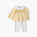 Girls' autumn outfit set  new style baby girl clothes long sleeve two-piece set infant and toddler chic spring and autumn children's clothing