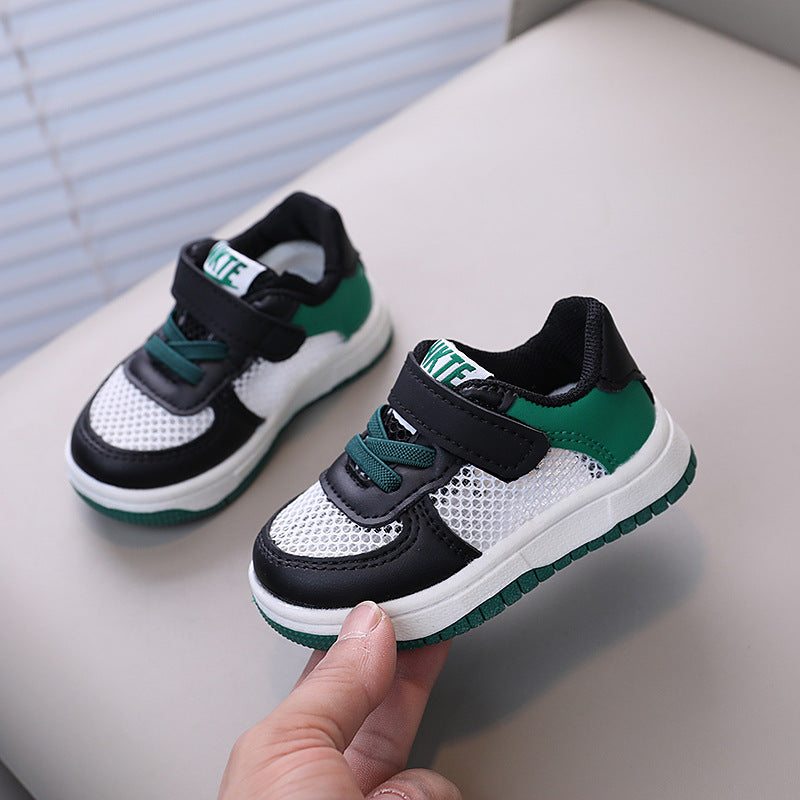 Kids' sneakers & athletic shoes - boys & girls, toddler shoes, infant shoes, sandals, hollow-out summer style, breathable baby white sneakers