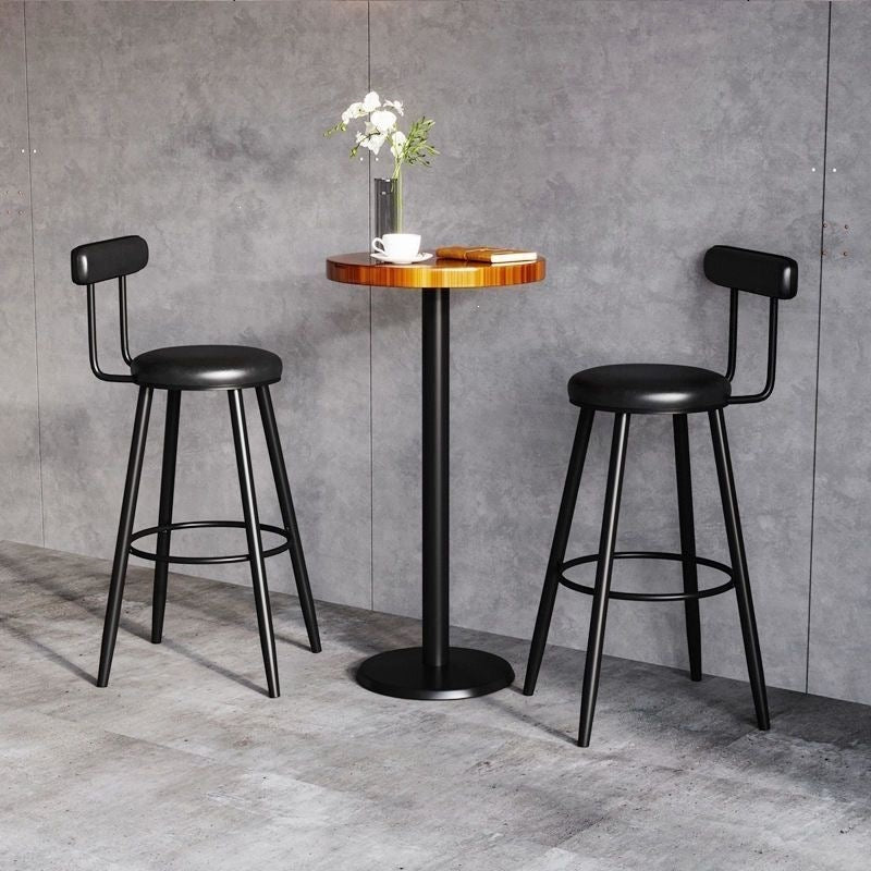 Bar chair hotel restaurant for home backrest high chair iron bar chair accessible luxury bar chair coffee shop high stool