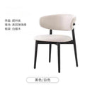 Black*white microfiber leather