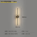 Minimalist wall sconce bedroom bedside lamp creative led linear modern simple nordic hotel living room landscape wall lighting fixture