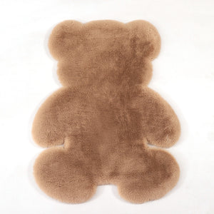 Factory direct: new modern thickened cartoon animal bear shaped rug - perfect for living room, bedroom, or entryway. dropshipping available