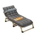 Lunch break foldable bed office single lunch break lounge chair adult for home foldable outdoor portable hospital camp bed