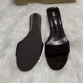 Korean style minimalist round toe wedge heel sandals - women's 2025 new arrival - versatile outdoor wear, matte finish, perfect with skirts, low heel sandals