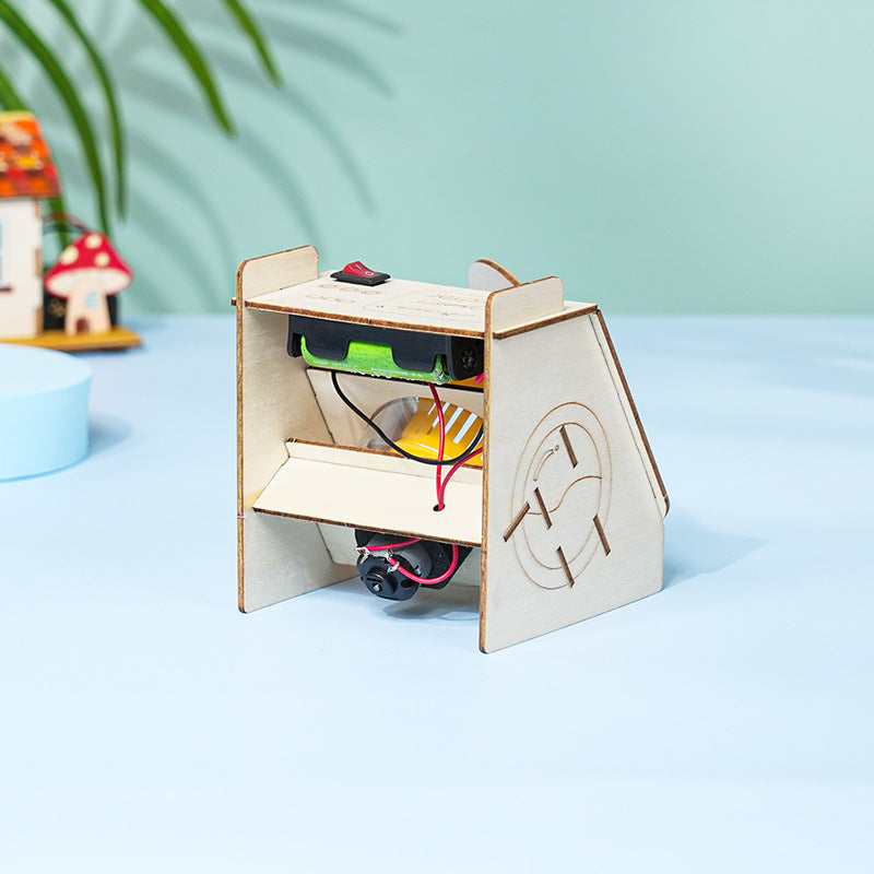 Roller washing machine technology small production handmade STEAM maker science experiment puzzle student invention material package