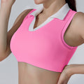 color block high-stretch active skort two-piece set - fitness, badminton, running, tennis outfit - custom yoga set available