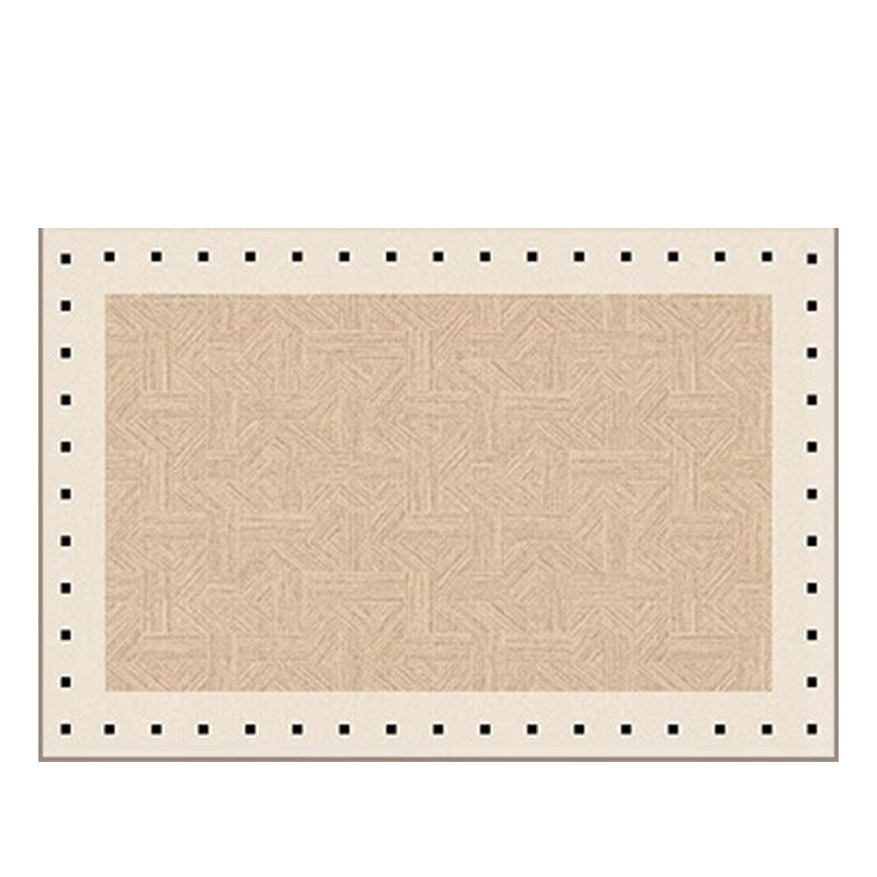 Mat carpet living room cream log style summer new arrival ice silk carpet bedroom simple waterproof mat floor mat
