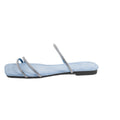 Women's slippers - new summer  collection: fairycore style, minimalist thin strap, rhinestone detail, low heel, open-toe, plus size sandals & slides