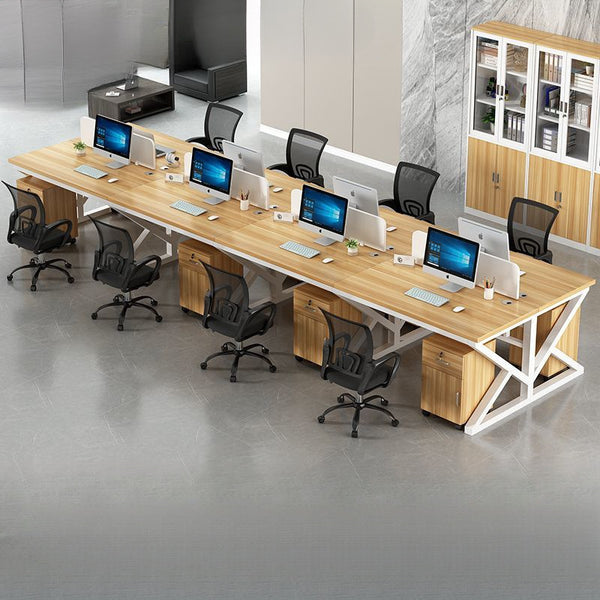 Staff Office Desk Staff Computer Desk Simple Modern Partition Screen Work 2/4/6/person