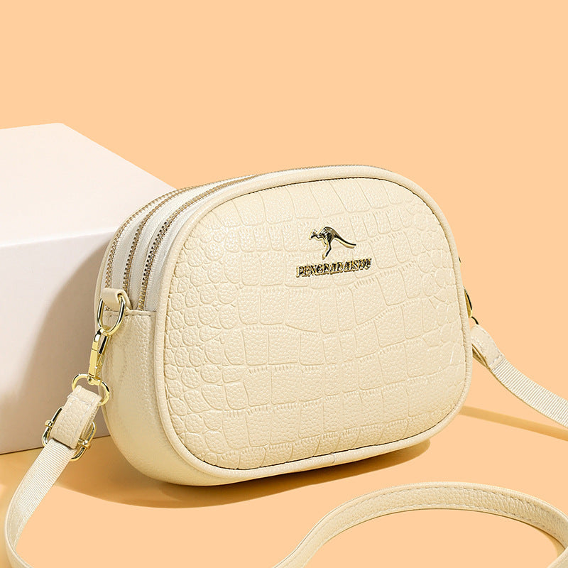 High-end fashion bag for women new arrival2026 coin purse crossbody bag cross-border women's bag spring and summer pure color small square bag