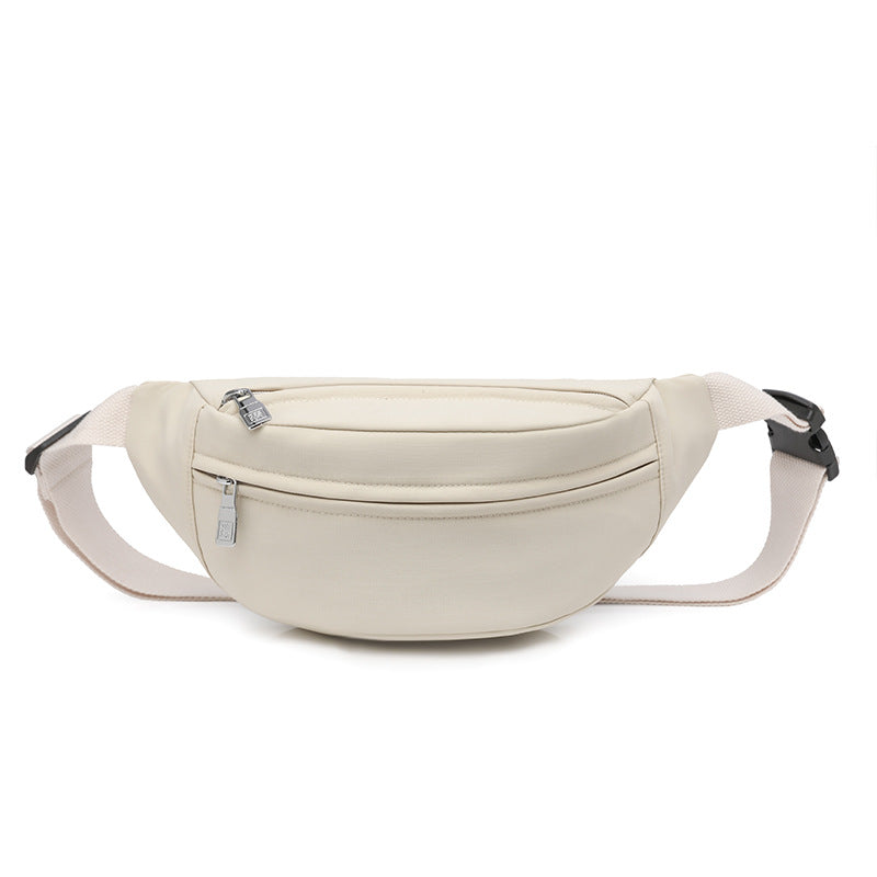 Foreign trade multi-color breast bag can be printed logo men's and women's sports messenger bag Japanese shoulder bag mountaineering travel gift fanny pack