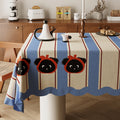 New dopamine tablecloth - creamy style fabric, high-end light luxury living room coffee table home desktop protector