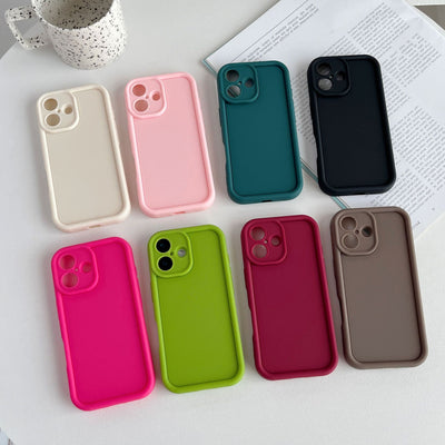 New product suitable for apple 17 mobile phone case popular emery iphone16promax simple sky eye protective cover
