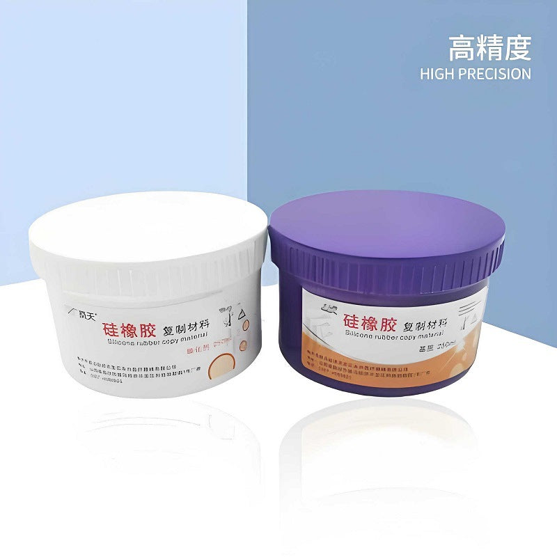 Dental oral blue sky Lantian silicone rubber printing film material, additive silicone printing film material, heavy body and light body set