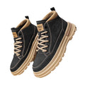 Men's spring new arrivals: british retro mid-cut martin boots, men's casual work shoes, trendy low-top ankle boots, leather shoes
