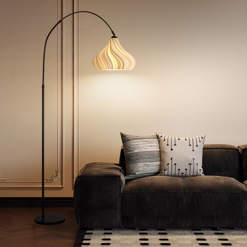 Fishing lamp floor lamp sofa corner next to 2025 new arrival high-looking designer bedroom bedside reading floor lamp