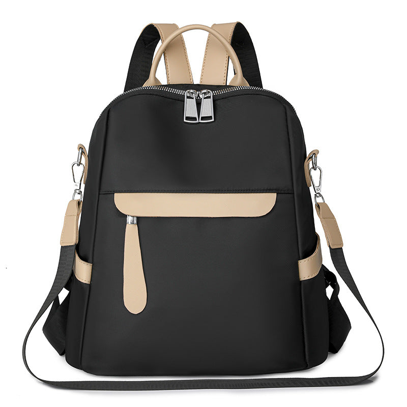Oxford cloth backpack women's 2022 new Korean version fashion versatile women's anti-theft back versatile travel trendy bag women