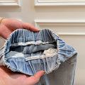 New spring girls' jeans: trendy and versatile outerwear for baby girls, stylish and chic casual pants for kids