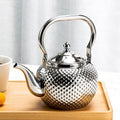 Bobo kettle cross-border hammered stainless steel old-fashioned teapot middle eastern spherical water kettle handle with filter restaurant for home